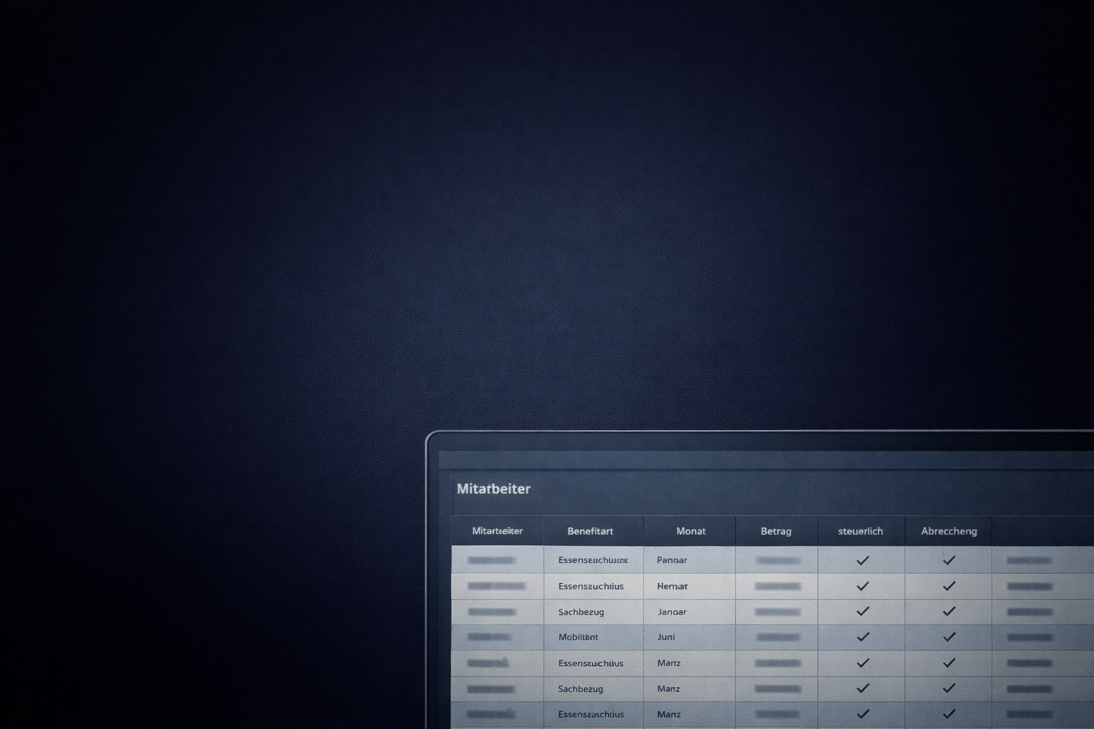 Warum Excel-Listen bei Mitarbeiterbenefits nicht prüfungssicher sind