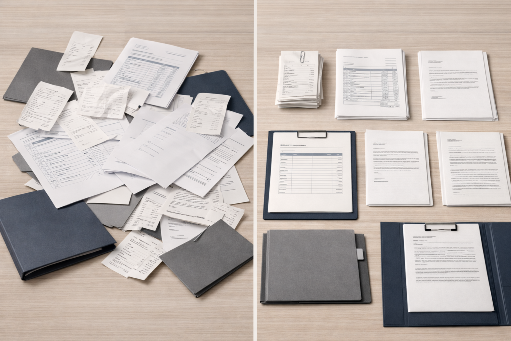 Unstrukturierte und strukturierte Nachweise bei der Prüfung von Mitarbeiterbenefits im Vergleich